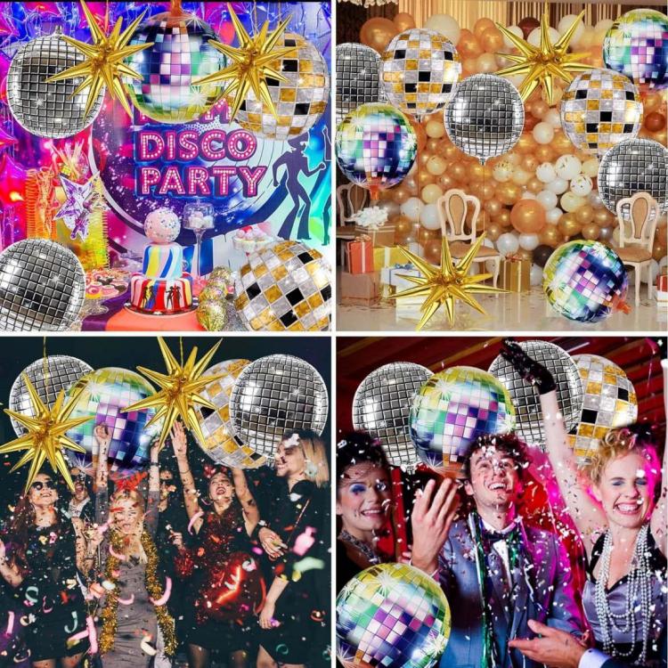 Disco 4D Foil Balloons