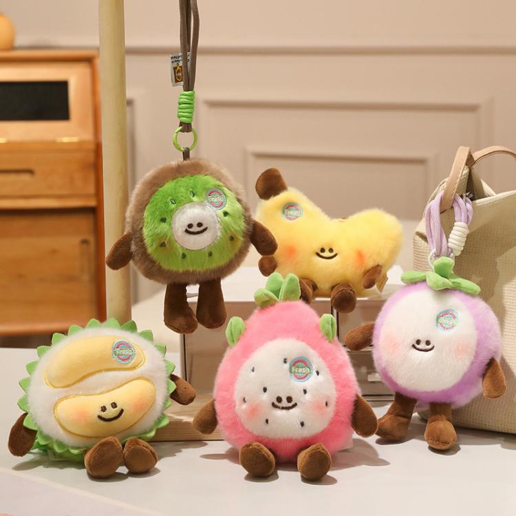 Non-shedding Fruit Pendant Plush Toy