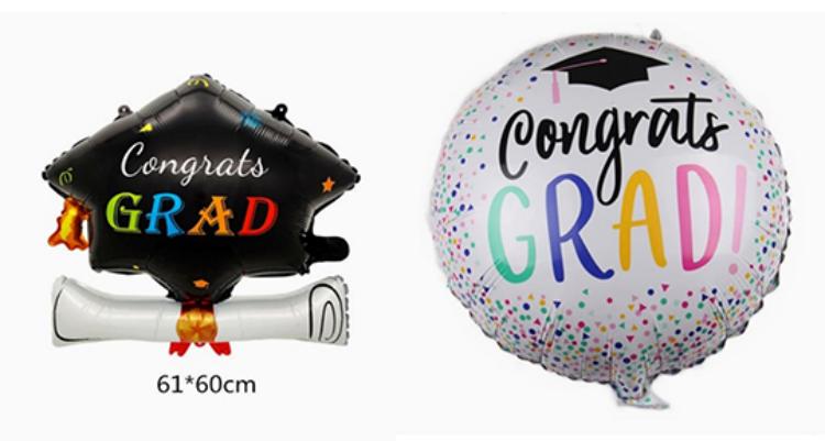 Graduation Themed Foil Balloons price