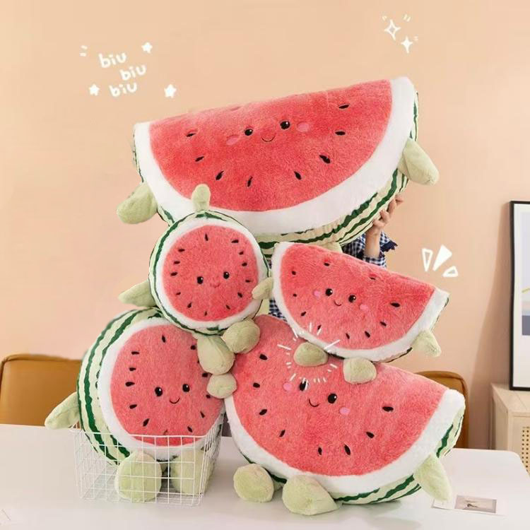 Watermelon Plush Toy with Limbs